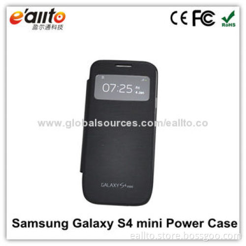 Rechargeable Battery Case for Samsung Galaxy S4 Mini, Sized 134*63*17mm